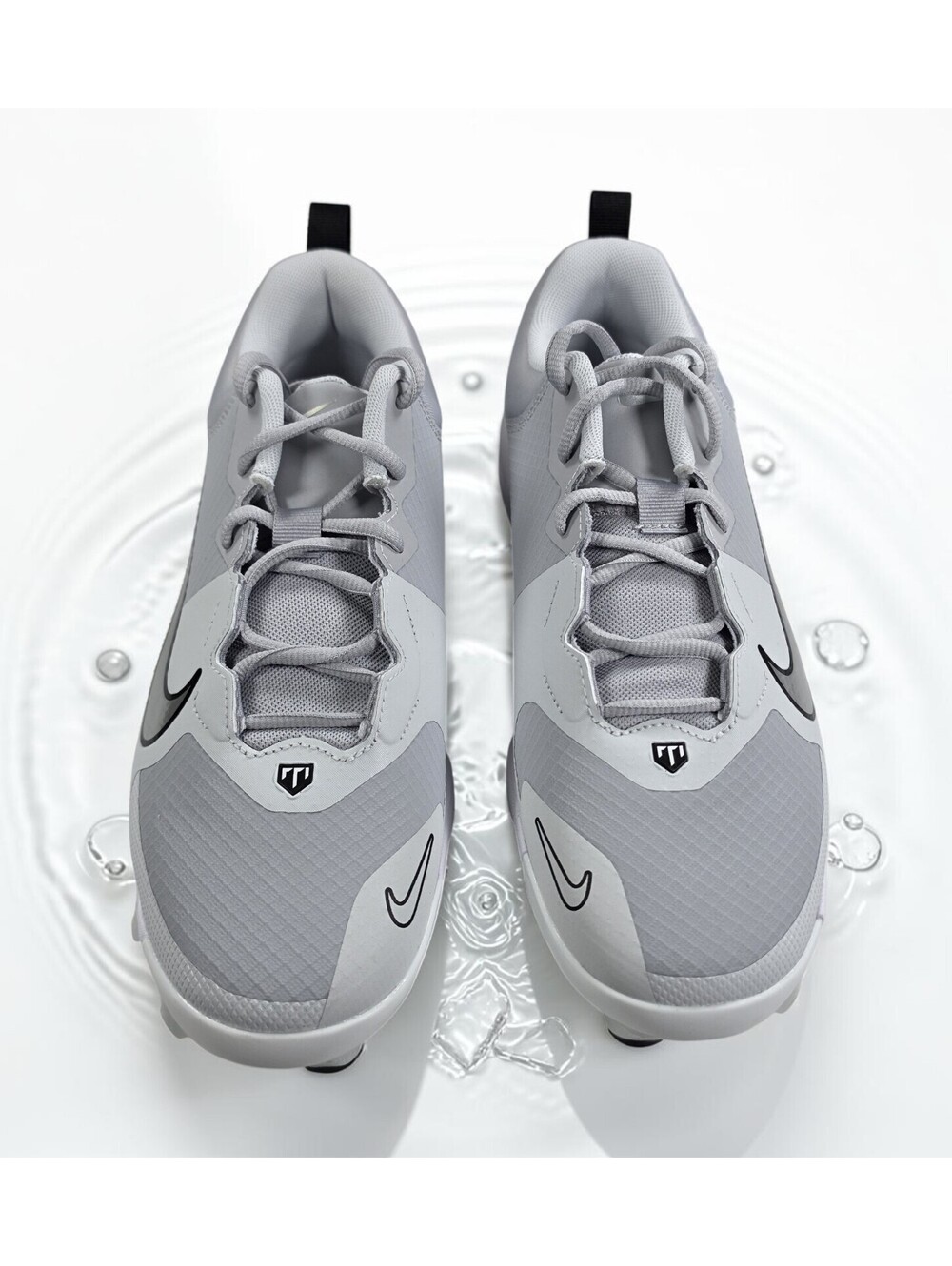 Nike Force Trout 9 Pro MCS Men's 9 Baseball Cleats Grey FZ0915-002 NWOT No Box - Picture 3 of 15